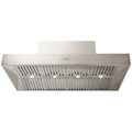 Schweigen 150cm BBQ Canopy Rangehood - Stainless Steel, 2500m³/h, 5 Fan Speeds, LED Light - CL7375PAK