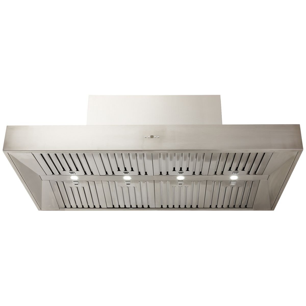 Schweigen 150cm BBQ Canopy Rangehood - Stainless Steel, 2500m³/h, 5 Fan Speeds, LED Light - CL7375PAK