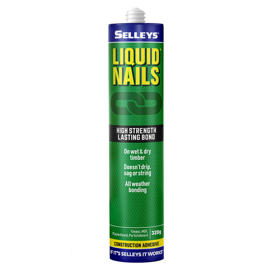 Selleys Liquid Nails 320g Construction Adhesive - Polymer - Strong Bond - SuperSaverAU - view 1