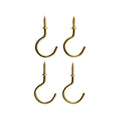 Everhang Cup Hooks - 21mm - Brass Plated - 4 Pack - SuperSaverAU - view 1