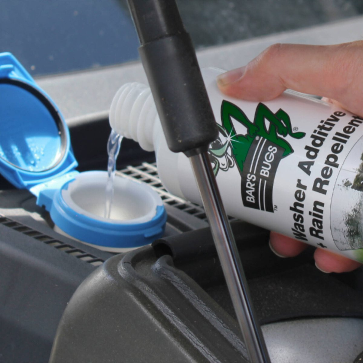 Bar S Bugs Windscreen Cleaner 500ml - Concentrated Rain Repellant - Clear - SuperSaverAU - view 3