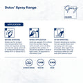 Dulux 340g Hot Lips Gloss Spray Paint, Indoor, 2.2m2/L Coverage