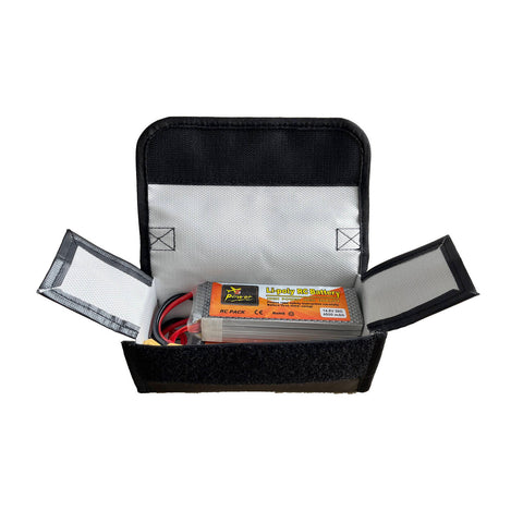 FirePro Lithium-Ion Battery Fire Resistant Bag, Charging & Storage Safety, FPLBB19