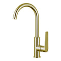 Evekare 35mm Brushed Brass Extended Lever Sink Mixer - Aged Care - Lead-Free - SuperSaverAU - view 1