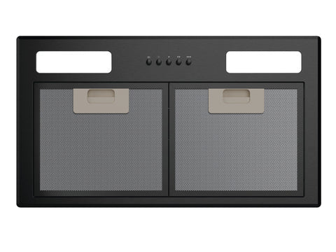 Haier 60cm 500 Series Integrated Insert Undermount Rangehood - Black - 780m³/h - LED Lighting - HPH60ILB2
