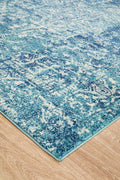 Rug Culture Evoke Medium Blue Polypropylene Rug 230x160cm - 10mm Pile - EVO253BLUE230X160