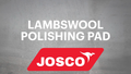 Josco 125mm Hook and Loop Lambswool Bonnet Polishing Pad - 100% Australian Lambswool - Ideal for Cut and Polish - SuperSaverAU - view 3