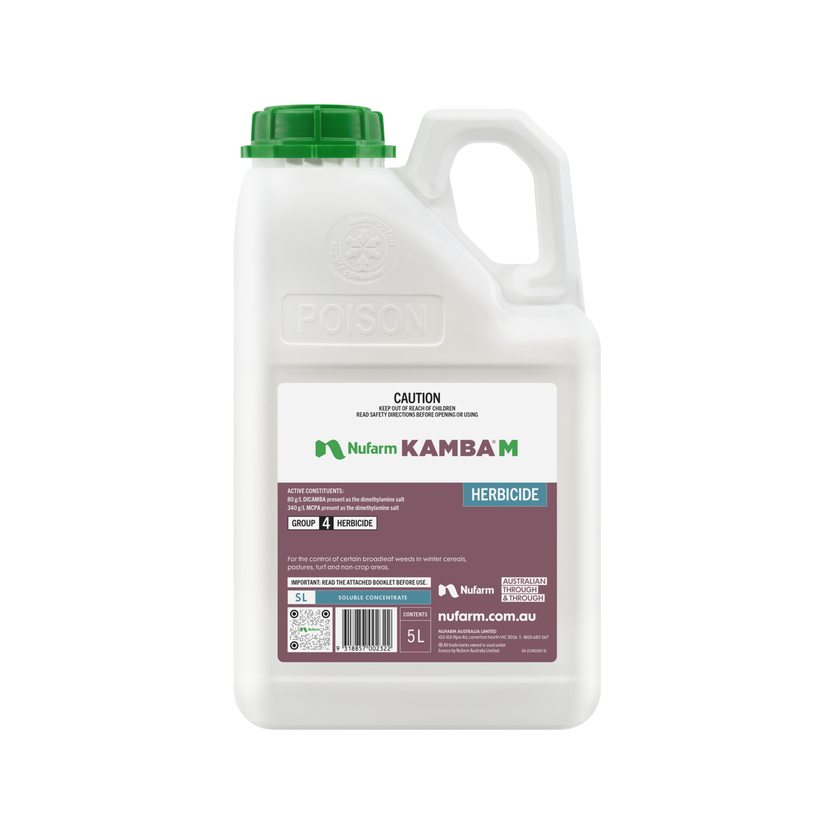 Nufarm Selective Herbicide - 5L - Herbicide Concentrate - Broadleaf Control - SuperSaverAU - view 1