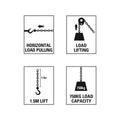 Gorilla Lever Block - 750kg - Steel - 1.5m Lift - SuperSaverAU - view 2