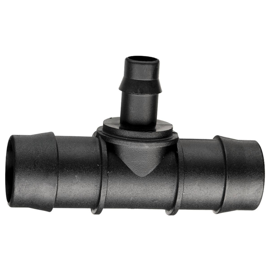Toro Barbed Reducing Tee 25 x 13mm Polypropylene Secure Connection - SuperSaverAU - view 1