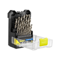 Kango 25 Piece HSS Drill Bit Set - 1mm to 13mm - Precision Drilling - SuperSaverAU - view 2