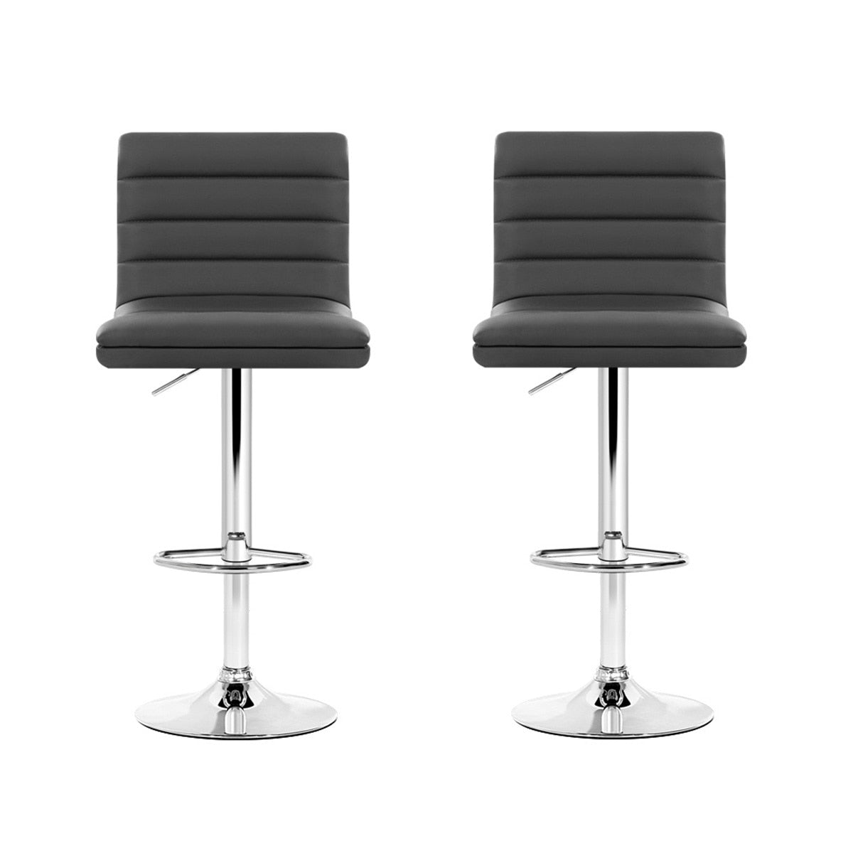 Artiss Grey Arne Barstool 2 Pack - SuperSaverAU - view 2