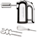 Dualit Hand Mixer - 400W Motor, 4 Speeds, Retractable Cord, Polished Metal Finish - DU89360