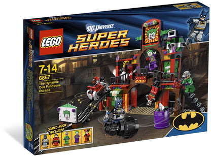 LEGO DC Superheroes 6857 The Dynamic Duo Funhouse Escape Batman Joker- Auzzi Store