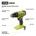 Ryobi 18V ONE+ Hammer Drill RPD18 - Cordless Tool - 2-Speed Gearbox - LED Light - SuperSaverAU - view 2