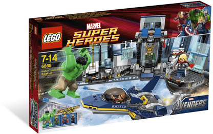 LEGO 6868 Marvel Super Heroes Hulk Helicarrier Breakout- Auzzi Store