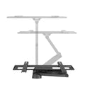 Practa Full Motion TV Wall Mount 32-55 Inch 480mm Extension Black - Swiveling Arms, Free-Tilting Design - SuperSaverAU - view 5