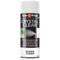 White Knight Crystal Clear Gloss Acrylic Spray Paint 310g Durable Finish - SuperSaverAU - view 1