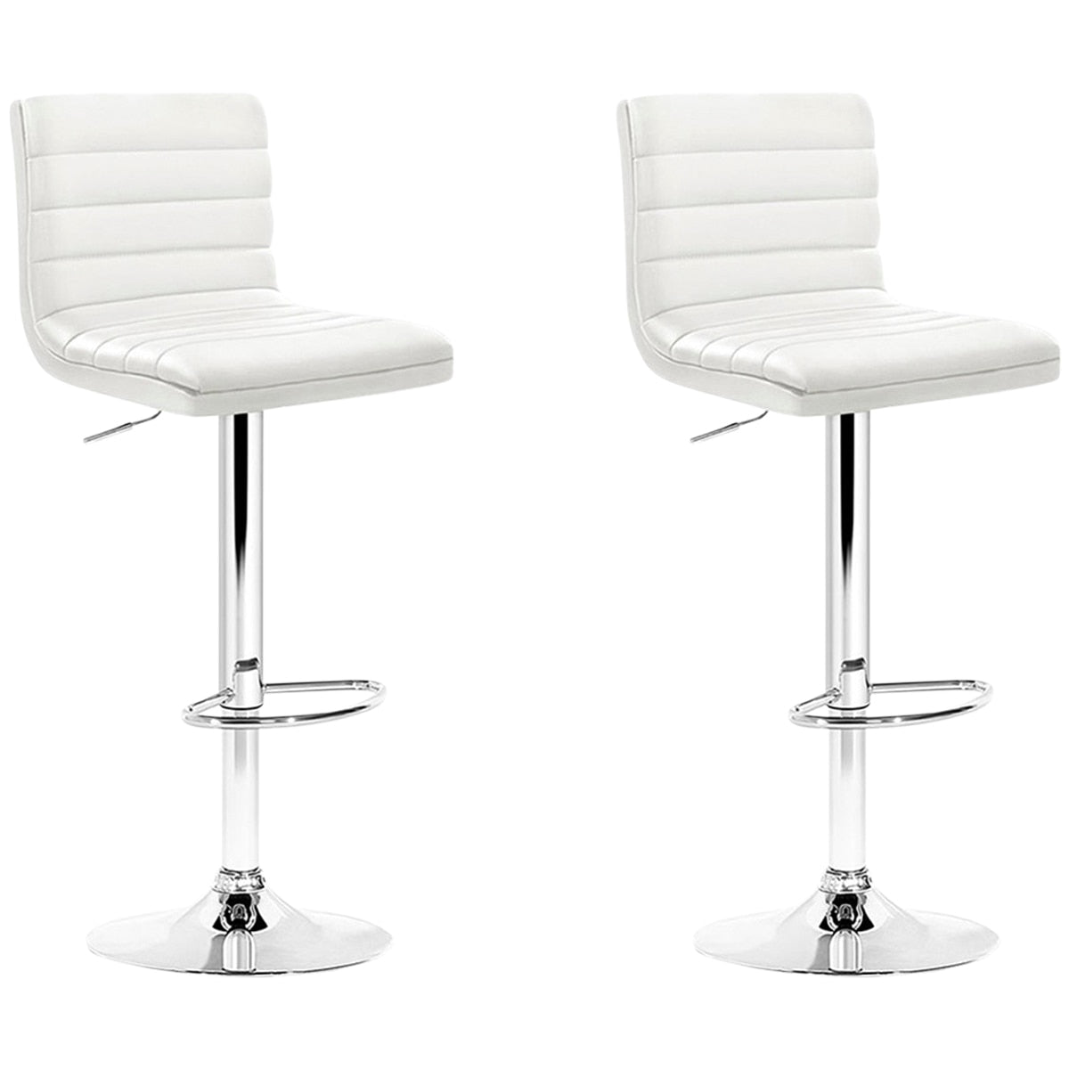 Artiss Arne Barstool White 2 Pack - SuperSaverAU - view 3