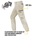 DEWALT Men's Khaki Goldfield PROStretch Work Trousers Cotton/Spandex - Size 40