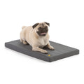 Fido & Fletch Small Kennel Pet Pillow, Grey Polyester, Machine Washable