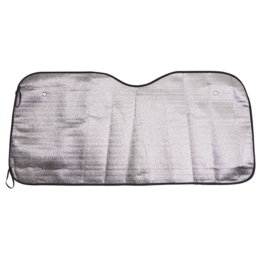 All Set Car Sunshade - Reflective Fabric - 1300mm x 600mm - Silver - SuperSaverAU - view 1