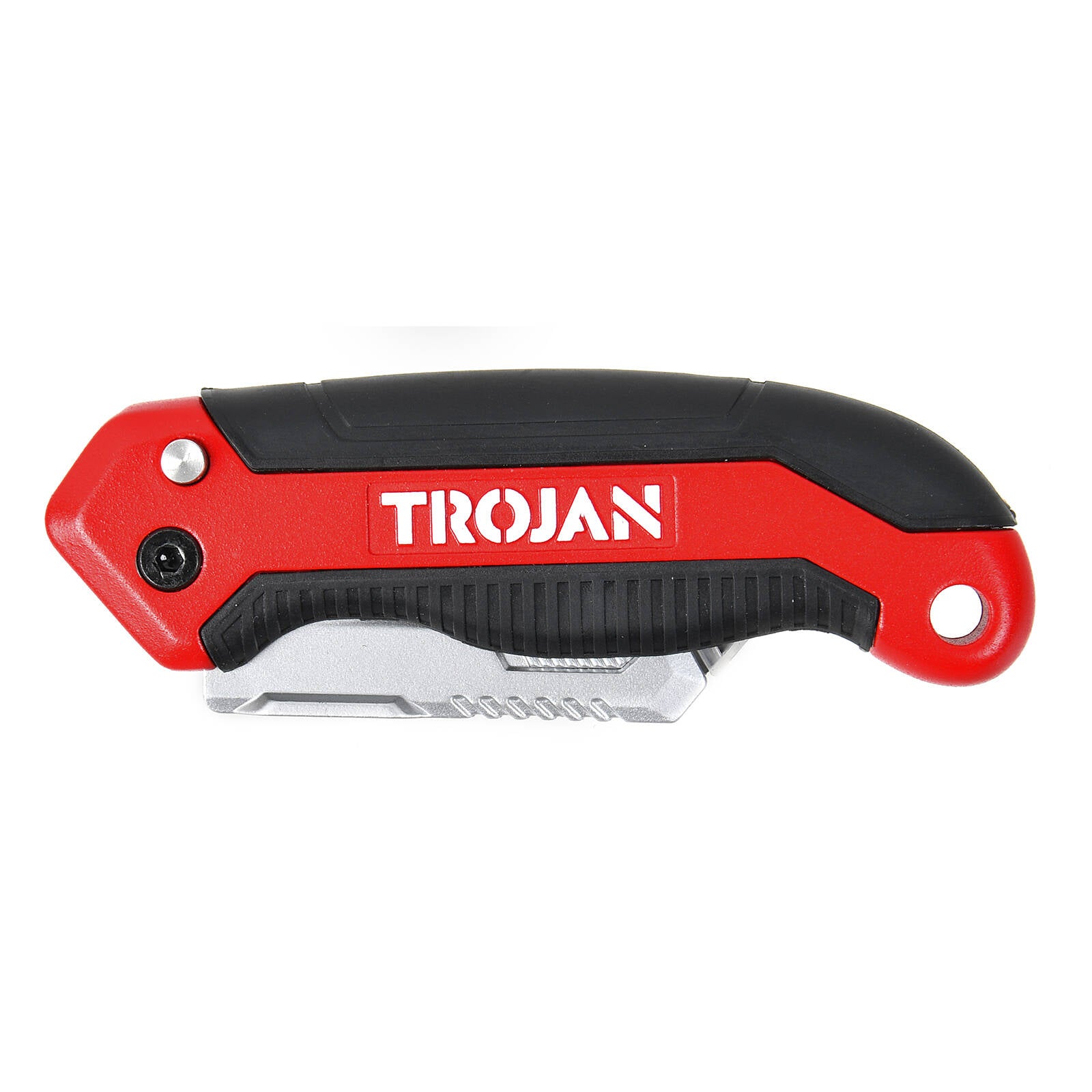 Trojan Folding Utility Knife with Zinc Alloy Body