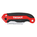 Trojan Folding Utility Knife - Zinc Alloy - 30mm x 127.5mm x 102.5mm - Durable Design - SuperSaverAU - view 2