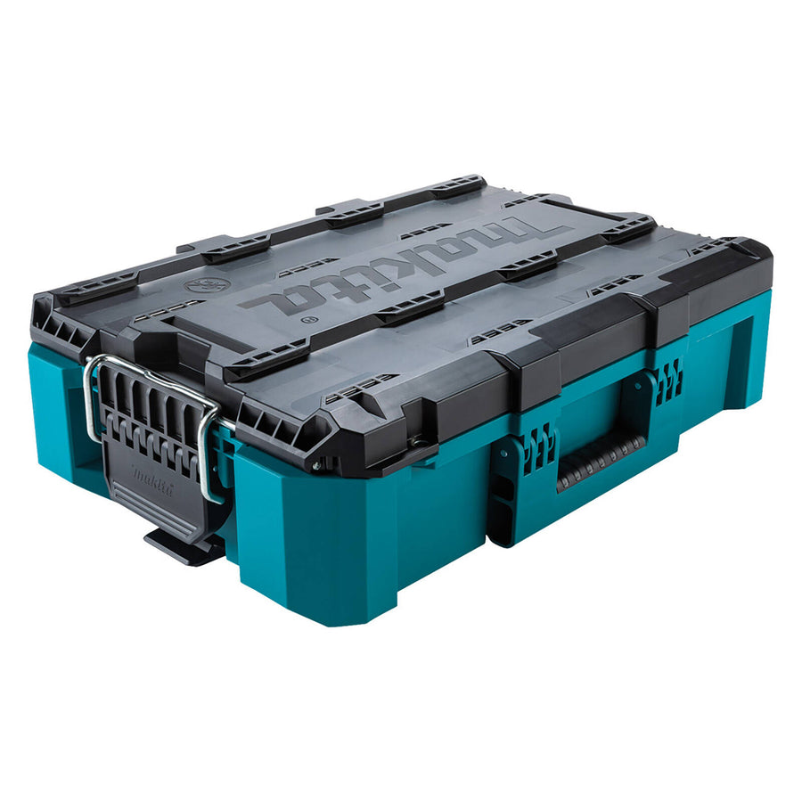 Makita Maktrak Medium Tool Box, Single-Hinge Lid, Trak Mount System