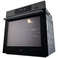 LG Series 7 60cm InstaView Pyrolytic Oven - 76L, 4-in-1 Pro Cooking, Matte Black - BO607G1MB4