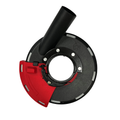 DTA Boss 125mm Dust Extraction Grinding Cover For Angle Grinders DEXG125
