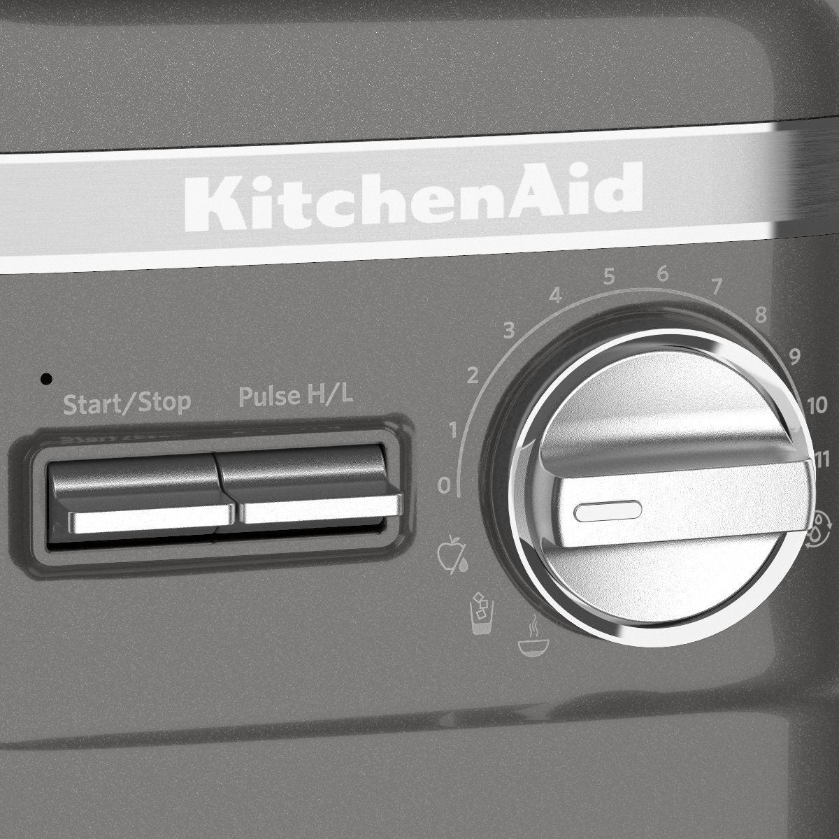 KitchenAid Pro Line Blender 1.6L 1800W - Medallion Silver - Thermal Control Jar - 5KSB8270AMS