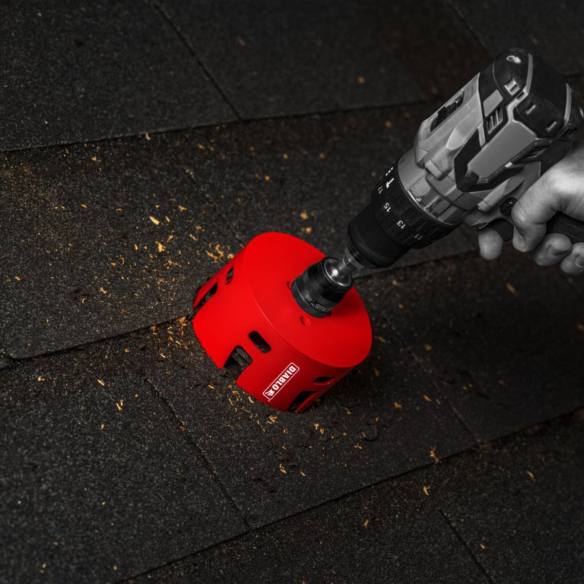 Diablo 4 5 8 Demo Demon Carbide Teeth Hole Saw - 60mm Cutting Depth - Fast Cutting