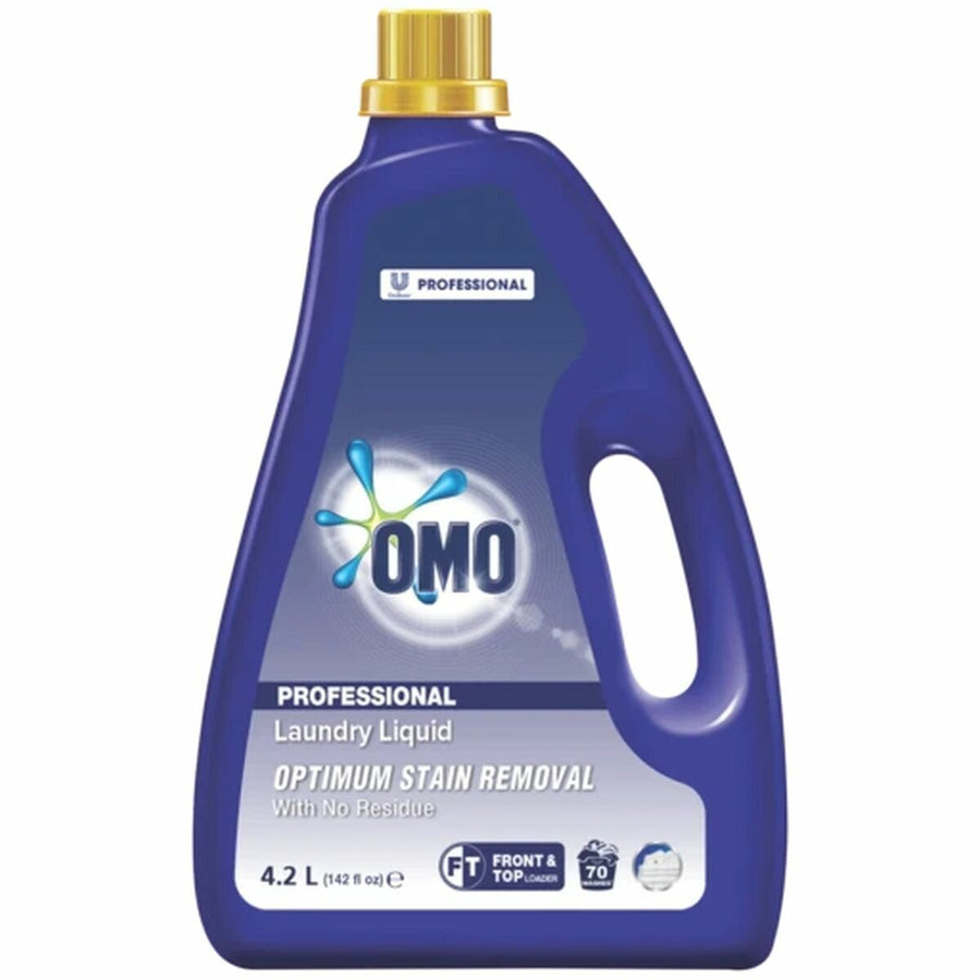 Omo 4.2L Laundry Liquid for Washing Machines - Everyday Laundry Detergent in a 4.2L Pack - UL67297722
