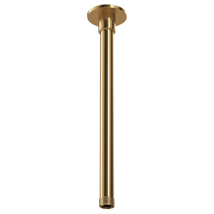 Rogerseller Tonic ceiling shower arm 450mm - brass construction, Brushed Gold finish - 3506003414