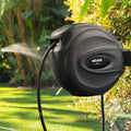 Holman 20m Charcoal Retractable Hose Reel - Automatic Rewind - Wall Mount - SuperSaverAU - view 4