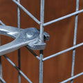 Jack Flat Aviary Clips - 15mm x 8mm - Stainless Steel - Strong Hold - 200 Pack - SuperSaverAU - view 2