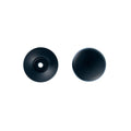 Taskmaster Matte Black Mushroom Cabinet Knob - 37mm x 37mm - Steel - SuperSaverAU - view 2