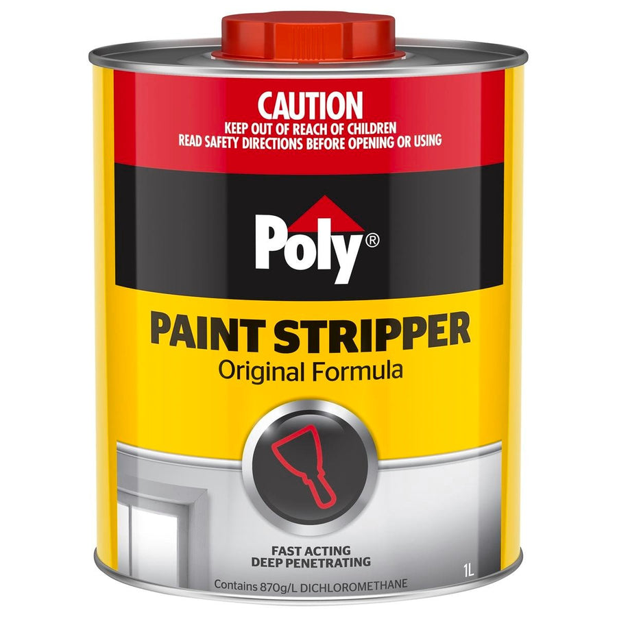 Poly 1L Polystrippa Paint Stripper - 1L - Dichloromethane - Fast Acting - SuperSaverAU - view 1