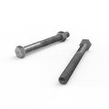 Zenith Hot Dip Galvanised Hex Head Bolts M12 x 120mm 12 Pack - SuperSaverAU - view 3