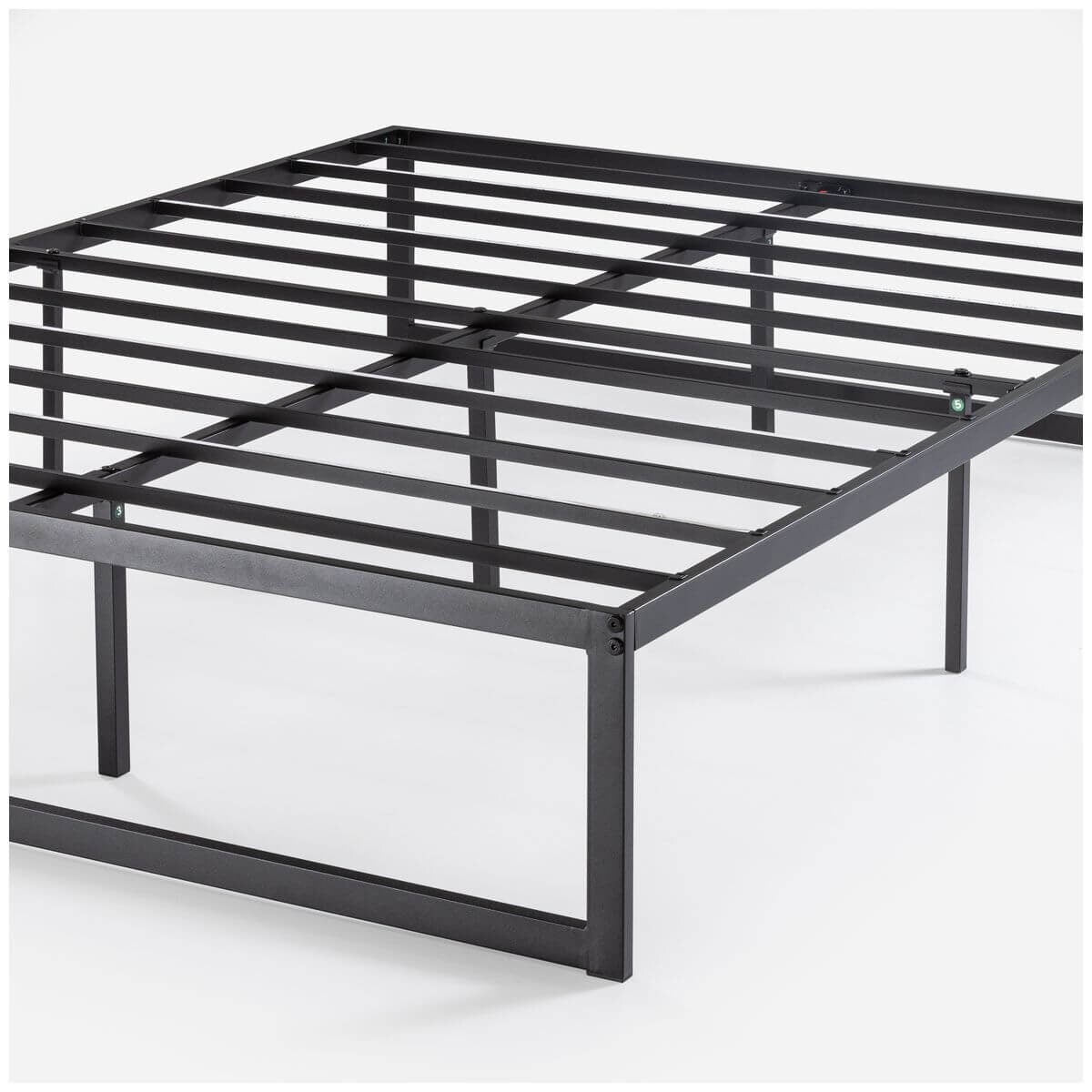 Zinus King Quick Lock metal bed frame - black steel, 35.5cm frame height - AU-QLSP-14K