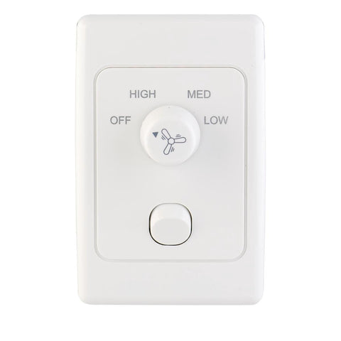 Deta Fan Speed Controller - 3 Speed - Polycarbonate - Noise Reduction - SuperSaverAU - view 1