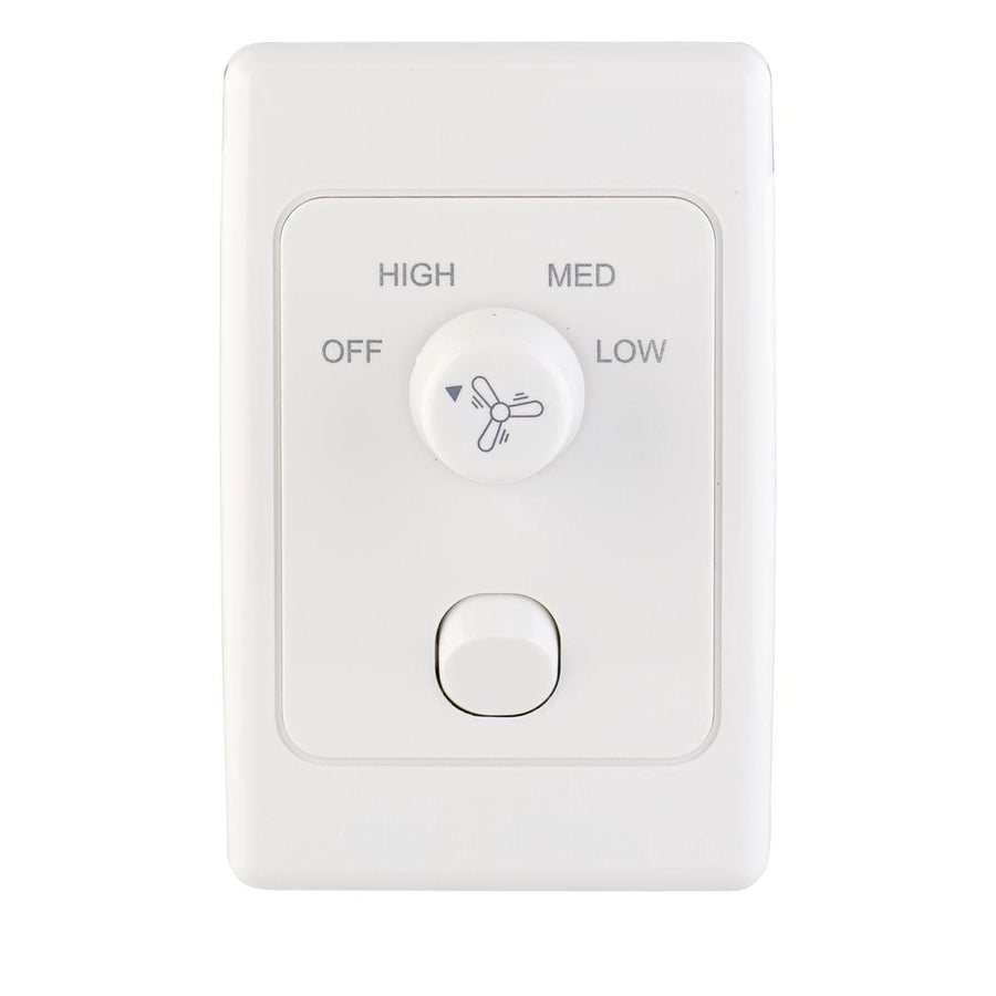 Deta Fan Speed Controller - 3 Speed - Polycarbonate - Noise Reduction - SuperSaverAU - view 1