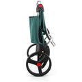 Rolser I-Max Urban Big Wheel Folding Trolley - Hook, 25kg Recommended Load, Green - R-IMX505-1076