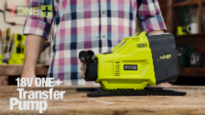 Ryobi 18V ONE+ Transfer Pump - Tool Only - Portable - Water Transfer