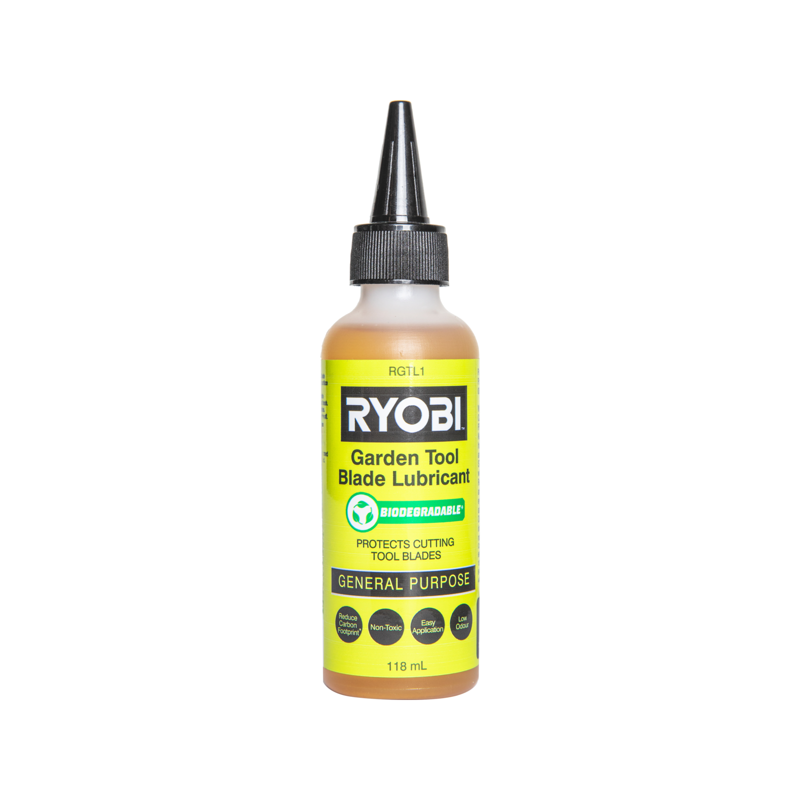 Ryobi 118ml Biodegradable Garden Tool Blade Lubricant