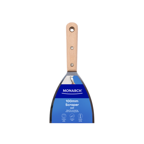 Monarch 100mm Stainless Steel Scraper