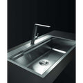 Artinox Layer BRP 104 Workstation Sink - 1080mm Wide, AISI 304 Stainless Steel, Overflow - BRP104