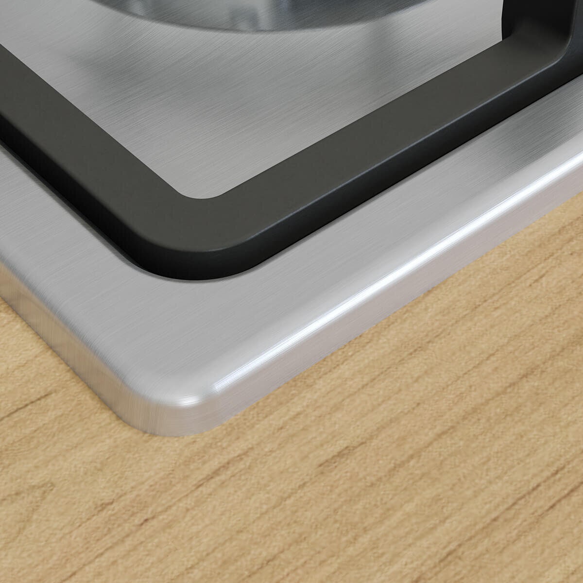 Bosch 60cm Series 2 Stainless Steel Gas Cooktop - Wok Burner, Flame Failure Protection - PBH6B5K90A