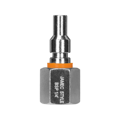 Powerfit Jamec Style 1/4" Female Plug - Steel - 150PSI - SuperSaverAU - view 1